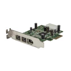 UPC 0065030837897 StarTech.com ロープロファイル対応FireWire x3増設PCIeカード PEX1394B3LP パソコン・周辺機器 画像