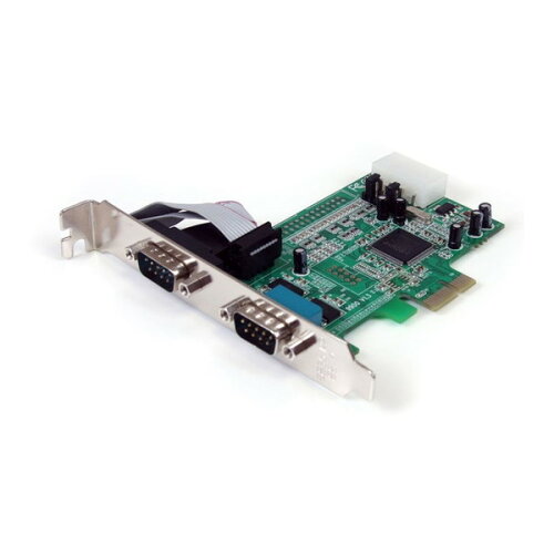UPC 0065030841740 StarTech.com シリアル2ポート増設PCI Expressカード PEX2S553 パソコン・周辺機器 画像