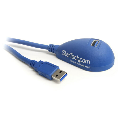 UPC 0065030842785 StarTech.com USB 3.0有線LAN変換アダプタ コンパクトタイプ ギガビット対応 USB3.0延長ケーブル オス/メス USB3SEXT5DSK パソコン・周辺機器 画像