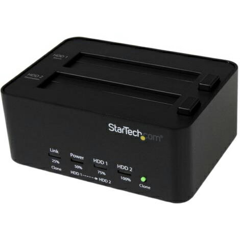 UPC 0065030852654 StarTech スターテック SATDOCK2REU3 HDDスタンド HDD対応デュプリケータ USB3.0 パソコン・周辺機器 画像