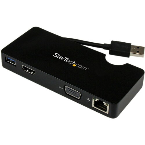 UPC 0065030858281 StarTech スターテック USB3SMDOCKHV Ultrabook/Macbook対応ドッキングステーション パソコン・周辺機器 画像