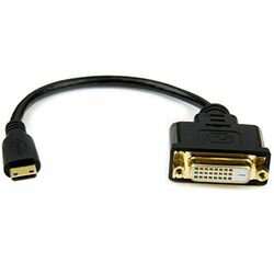 UPC 0065030861380 StarTech.com Mini HDMI-DVI-D変換ケーブル HDCDVIMF8IN パソコン・周辺機器 画像