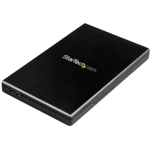 UPC 0065030861489 StarTech S251BMU313 ブラック USB 3.1 10 Gbps 接続2.5インチSATA SSD/HDDドライ パソコン・周辺機器 画像