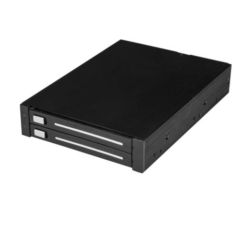 UPC 0065030872454 StarTech HSB225S3R RAID対応2ベイ2.5インチSATA SSD/HDDラック パソコン・周辺機器 画像