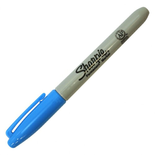 UPC 0071641064195 Sharpie Neon Fine Point Permanent Marker ブルー 日用品雑貨・文房具・手芸 画像