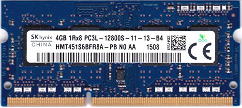 UPC 0072613730049 SK hynix 低電圧対応 PC3L-12800S DDR3L-1600 4GB SO-DIMM 204pin ノートパソコン用メモリ HMT451S6BFR8A-PB パソコン・周辺機器 画像