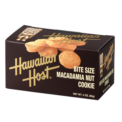 UPC 0073366287835 ハワイアンホースト マカデミアナッツ バイトサイズクッキーボックス 85g スイーツ・お菓子 画像