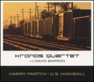 UPC 0075597969726 Harry Partch： U．S． Highball ザ・クロノス・カルテット,DavidBarron ,HarryPartch 作曲 CD・DVD 画像