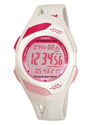 UPC 0079767934552 CASIO 腕時計 PHYS フィズ ランナーウォッチ LAP MEMORY60 TOUGH BATTERY10 STR-300-7 ピンク 腕時計 画像