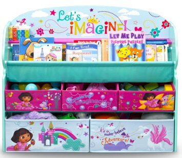 UPC 0080213039103 ディズニー ミニーマウス デラックス 本棚＆おもちゃ箱 (84980) インテリア・寝具・収納 画像