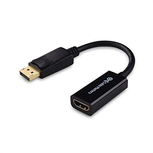 UPC 0081159813369 Cable Matters 金メッキコネクタ搭載 DisplayPort オス → HDMI メス 変換アダプタ - 4K解像度対応 TV・オーディオ・カメラ 画像