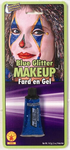 UPC 0082686010450 メイクアップ/Glitter Gel Makeup Tube - Blue/ハロウィーン かぼちゃ リース パンプキン ホビー 画像