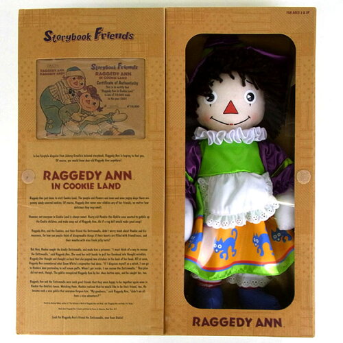 UPC 0083361167636 ぬいぐるみ Ann ぬいぐるみ ｢RAGGEDY ANN IN COOKIE LAND｣ おもちゃ 画像