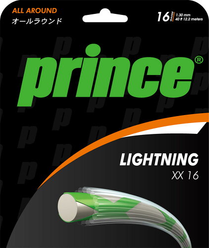 UPC 0084962824300 DIW-7J398147 prince プリンス 硬式テニス用ストリングLIGHTNING XX 16 ライトニングXX16 レッド・サイズ：12.2m バッグ・小物・ブランド雑貨 画像