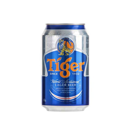 UPC 0086428230007 日本ビール タイガー 缶 330ml ビール・洋酒 画像