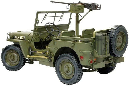UPC 0089195750525 ドラゴンモデル 1/6 WW.II アメリカ軍 1/4トン 4×4トラック w/M2キャリバー50機関銃 プラモデル ホビー 画像