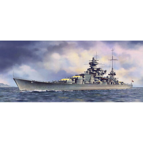 UPC 0089195810366 1/350 WW.II ドイツ海軍 巡洋戦艦 シャルンホルスト 1940/1941 プラモデル ドラゴンモデル ホビー 画像