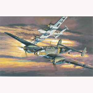 UPC 0089195832030 サイバーホビー 1/32 ドイツ空軍 Bf110 C-7 プラモデル ホビー 画像