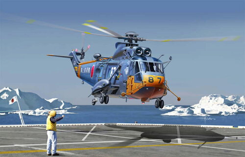 UPC 0089195851116 サイバーホビー グリーンボックス プラモデル 1/72 海上自衛隊 S-61A シーキング “南極観測隊仕様” プラッツ ホビー 画像