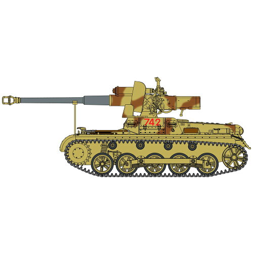 UPC 0089195867810 1/35 WW.II ドイツ軍 I号対戦車自走砲 7.5cm Stuk40L/48搭載型 スマートキット プラモデル ドラゴンモデル ホビー 画像