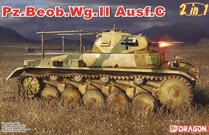 UPC 0089195868121 ドラゴンモデル 1/35 WW.II ドイツ軍 Pz.Beob.Wg.IIAusf.A-C II号戦車砲兵観測車タイプ プラモデル ホビー 画像