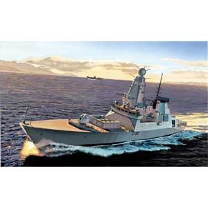 UPC 0089195870933 グリーンボックス 1/700 現用イギリス海軍 45型駆逐艦“デアリング” プラモデル サイバーホビー ホビー 画像