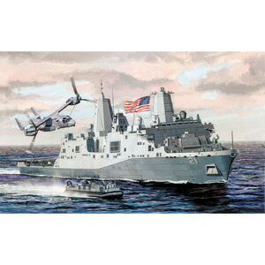 UPC 0089195871107 1/700 現用アメリカ海軍 ドック型輸送揚陸艦 USS ニューヨーク LPD-21 サイバーホビー サイバーホビー CH7110 アメドックヨウリク ホビー 画像
