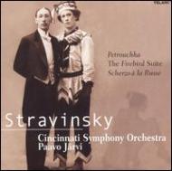 UPC 0089408058721 Stravinsky ストラビンスキー / ペトルーシュカ、 火の鳥 組曲、ロシア風スケルツォ パーヴォ・ヤルヴィ＆シンシナティ響 輸入盤 CD・DVD 画像