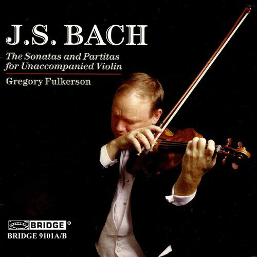 UPC 0090404910128 Bach, Johann Sebastian バッハ / Sonatas & Partitas For Solo Violin: Fulkerson 輸入盤 CD・DVD 画像