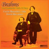 UPC 0090404925825 Brahms ブラームス / ヴァイオリン・ソナタ第1、2、3番 カーティス・マコンバー vn 、デレク・ハン pf 輸入盤 CD・DVD 画像