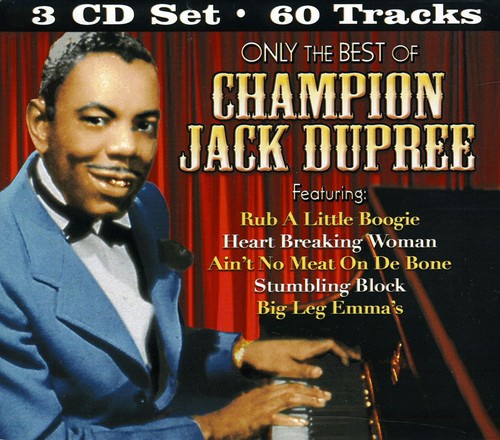 UPC 0090431113226 Only the Best of Champion Jack Dupree ChampionJackDupree CD・DVD 画像