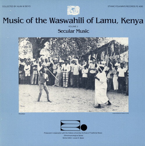 UPC 0093070409521 Vol. 3-Secular Music / Music of the Waswahili of Lamu Kenya CD・DVD 画像