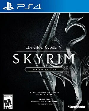 UPC 0093155171251 PS4 北米版 The Elder Scrolls V Skyrim Special Edition ベセスダ・ソフトワークス テレビゲーム 画像