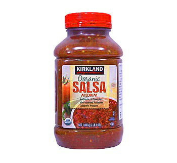 UPC 0096619111121 kirkland オーガニック サルサソース 大容量 medium organic salsa sauce 食品 画像