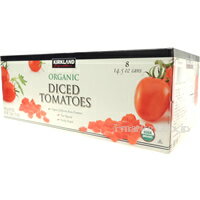 UPC 0096619937363 Kirkland Signature Organic Diced Tomatoes, 7.25 Pound 食品 画像
