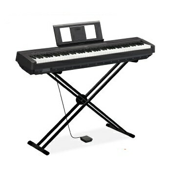 UPC 0151000067996 YAMAHA P-45B ＆ X型スタンドセット 電子ピアノ 88鍵盤 (ヤマハ P45) 楽器・音響機器 画像