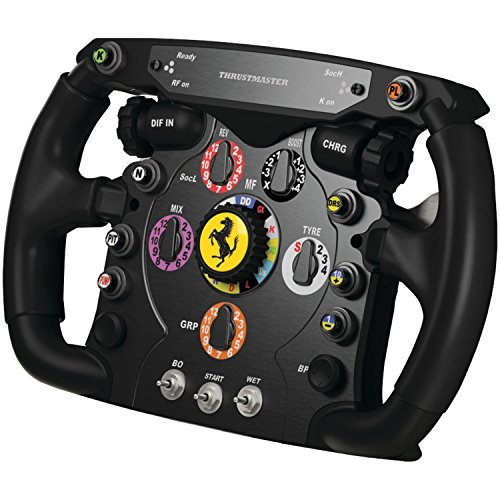 UPC 0168141645617 Thrustmaster ジョイスティック Ferrari F1 Wheel Add-On ステアリングホイール ゲームコントローラ KB343 4160571 パソコン・周辺機器 画像