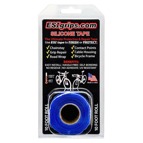 UPC 0181517000254 ESIグリップ シリコンテープ 10ft roll Blue スポーツ・アウトドア 画像