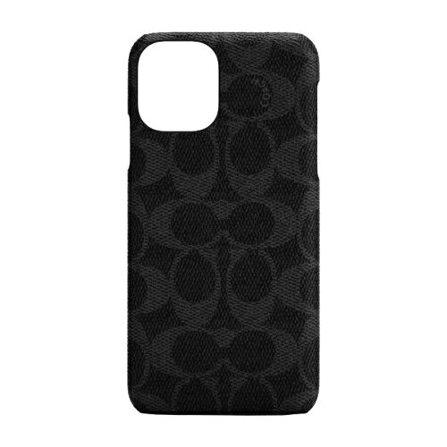 UPC 0191058121103 COACH iPhone12 mini Slim Wrap Case/ブラック CIPH-060-SCBLK スマートフォン・タブレット 画像