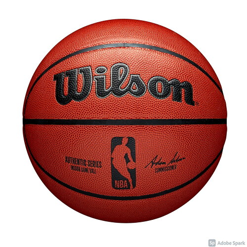 UPC 0194979030837 Wilson バスケットボール 7号球 NBA AUTHENICINDOOR COMP WTB7100XB スポーツ・アウトドア 画像