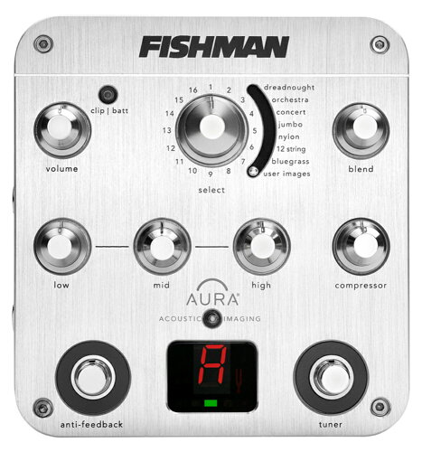 UPC 0605609106797 FISHMAN/フィッシュマン Aura Spectrum DI プリアンプ/D.I. LFSHAURSPEC 楽器・音響機器 画像
