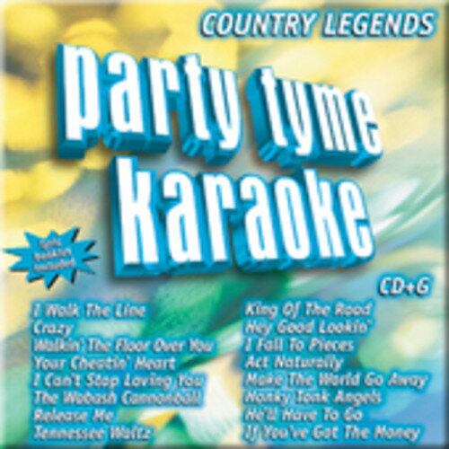 UPC 0610017104839 Vol． 1－Country Legends PartyTymeKaraoke CD・DVD 画像