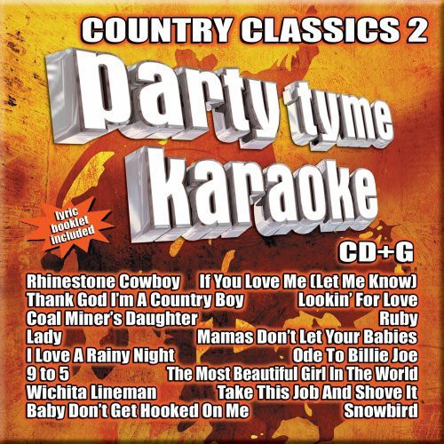 UPC 0610017107632 Vol． 2－Country Classics PartyTymeKaraoke CD・DVD 画像