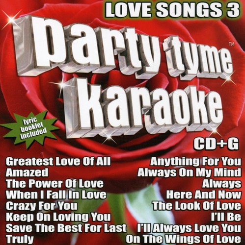 UPC 0610017109339 Vol． 3－Love Songs PartyTymeKaraoke CD・DVD 画像