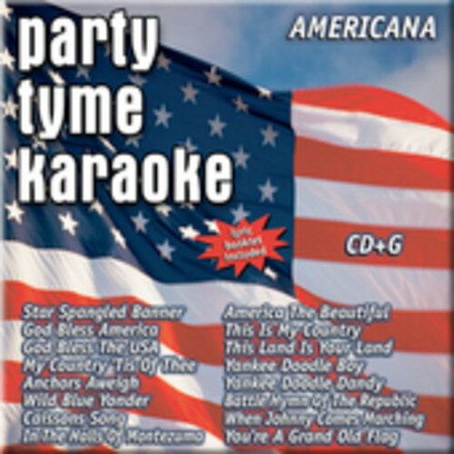 UPC 0610017177635 Party Tyme Americana / Sybersound CD・DVD 画像