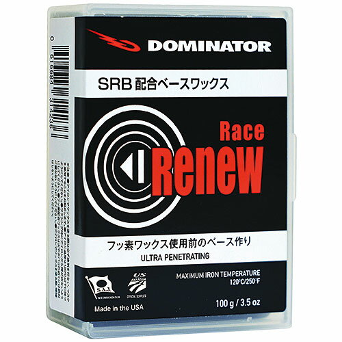 UPC 0616684314236 ドミネーター DOMINATOR RACE RENEW レースリニュー ベースケア 100g RRNC スポーツ・アウトドア 画像