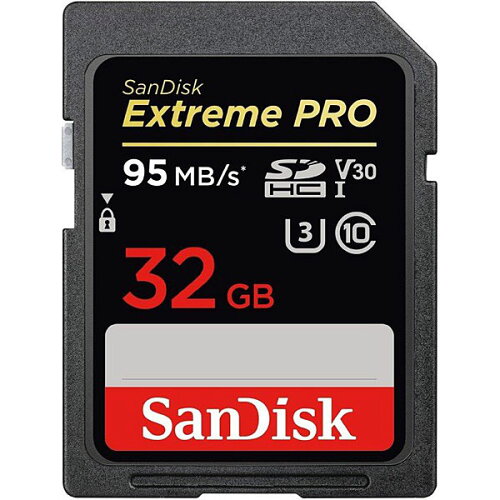 UPC 0619659147655 SanDisk ExtremePRO SDHCカード UHS-I 32GB SDSDXXG-032G-GN4 TV・オーディオ・カメラ 画像