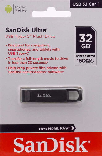 UPC 0619659167110 SanDisk サンディスク 32GB USBメモリ SDCZ460-032G-G46 パソコン・周辺機器 画像