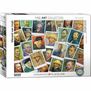 UPC 0628136653084 Eurographics 1000ピース ジグソーパズル ユーログラフィックス Van Gogh Selfies 6000-5308 ホビー 画像
