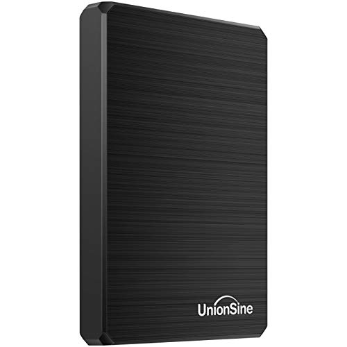 UPC 0630808446238 UnionSine 超薄型外付け ポータブルハードディスク 250GB 2.5インチ  (黒色) パソコン・周辺機器 画像